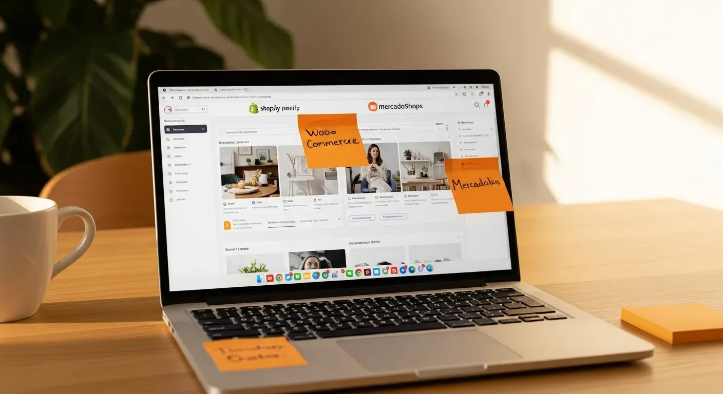Comparación de plataformas de tienda online para iniciar negocio digital en Chile
